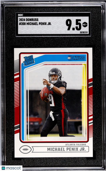 2024 Donruss Michael Penix JR. #308 SGC 9.5