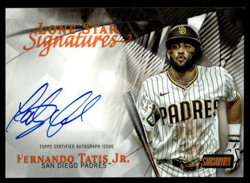 2022 Topps Stadium Club Lone Star Signatures Fernando Tatis Jr. #LSS-FT Auto /5