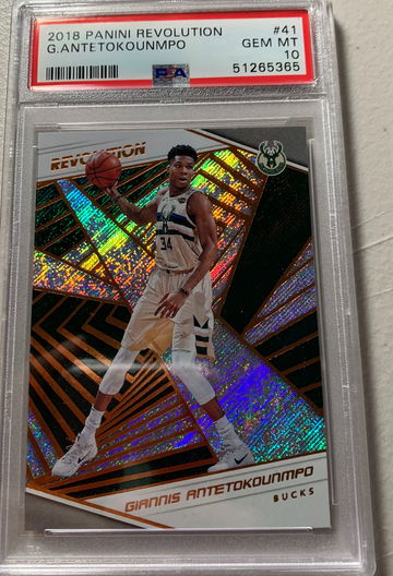 2018 Revolution Giannis Antetokounmpo PSA 10
