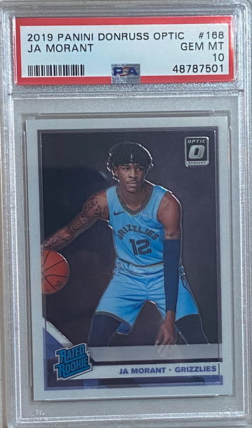 2019 Optic JA Morant PSA 10