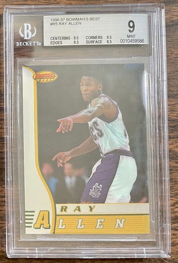 1996 Bowman's Best Ray Allen