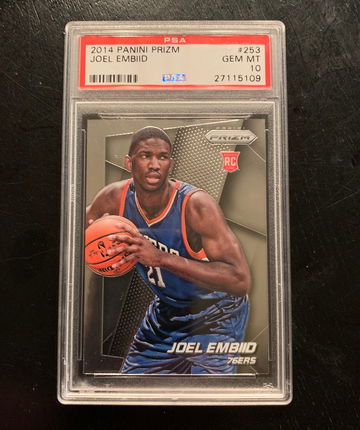 Joel Embiid 2014 Prizm PSA 10