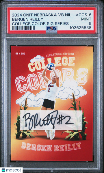 2024 Onit University Bergen Reilly #CCS-6 /200 PSA 9