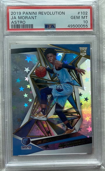 2019 Panini Revolution Ja Morant Astro PSA 10 Gem Mint Rookie