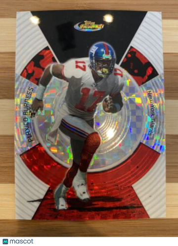 🔥2005 Finest Xfractors #87 Plaxico Burress /250 Giants Steelers Legend