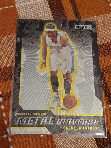 2008-09  Skybox Carmelo Anthony Metal Universe