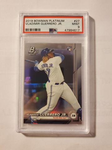 Vladimir Guerrero Jr. 2019 Bowman Platinum PSA 9