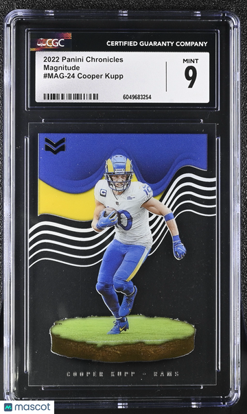 2022 Panini Chronicles Cooper Kupp #MAG-24 Magnitude CGC 9
