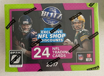 2017 Panini Donruss Optic Football Blaster Box