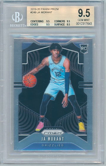 Ja Morant 2019-20 Prizm RC True Gem