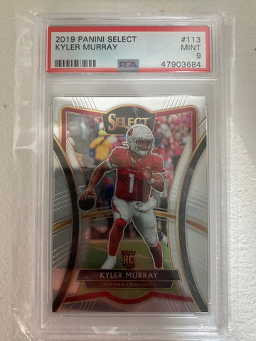 Kyler Murray 2019 Select Premier Level PSA 9