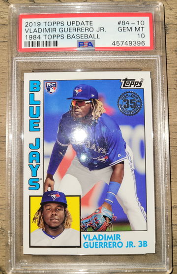 Vladimir Guerrero Jr. 2019 RC Topps Update