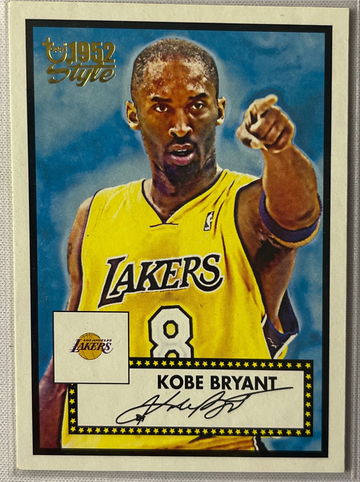 2006 Topps 1952 style Kobe Bryant 