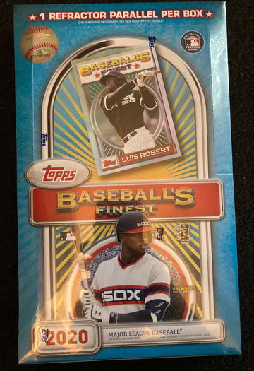 2020 Topps Finest Flashbacks Sealed Box MLB