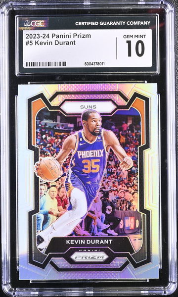 2023-24 PANINI KEVIN DURANT #5 CGC 10