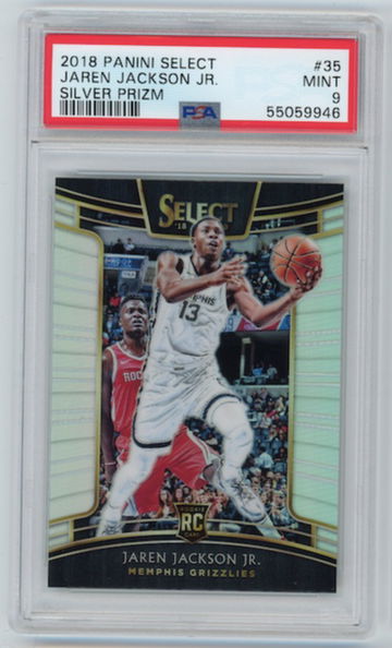 Jaren Jackson Jr. 2018 Select Silver Concourse PSA 9 Rookie