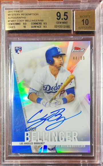 2017 Finest Cody Bellinger Mystery Autograph