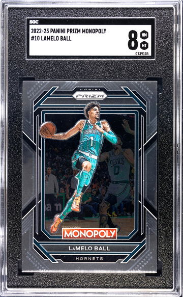 2022-23 Panini Prizm Monopoly LaMelo Ball #10 SGC 8
