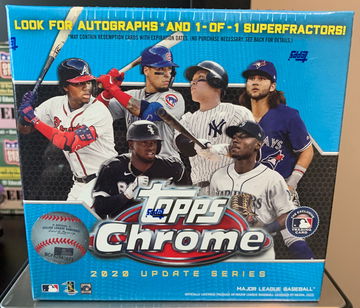 2020 Topps Chrome Update Series (Blue)