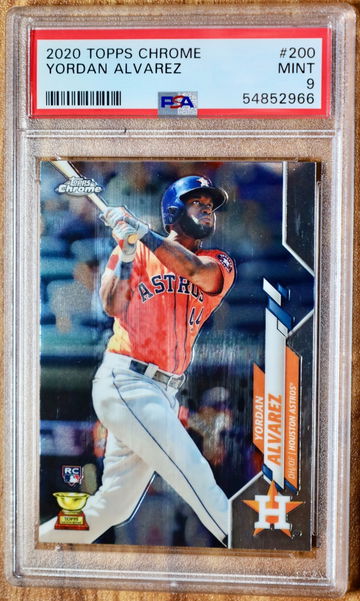 2020 Topps Chrome Yordan Alvarez