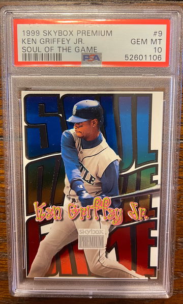 1999 Skybox Premium Soul of the Game Ken Griffey Jr PSA 10 (pop 14)