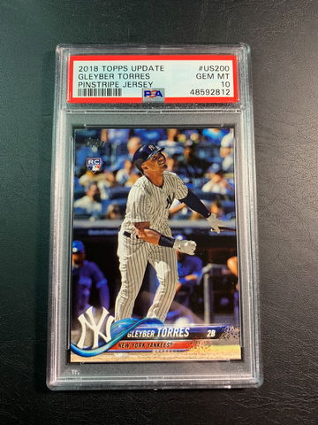 Gleyber Torres 2018 Topps Update Rookie PSA 10.