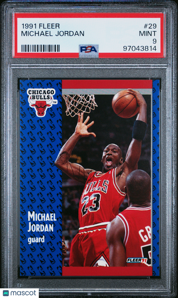 1991 Fleer Michael Jordan #29 PSA 9