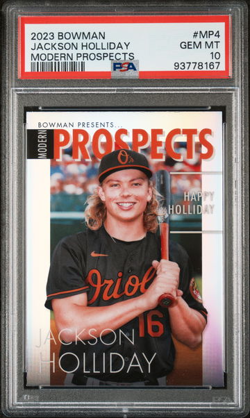 2023 Bowman Modern Prospects Jackson Holliday #MP-4 PSA 10
