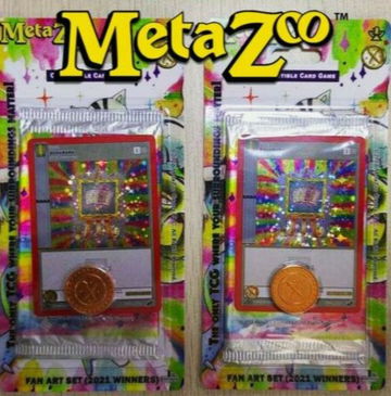 2x Metazoo Fan Art Blister Pack Limited Edition
