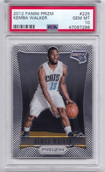Kemba Walker 2012 Prizm PSA 10