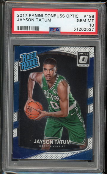 2017 Optic Jayson Tatum PSA 10 