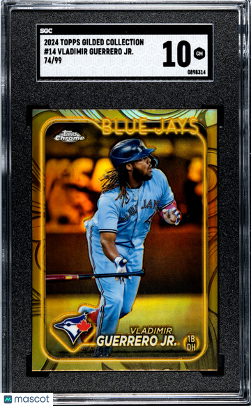 2024 Topps Gilded Collection Vladimir Guerrero JR. #14 SGC 10