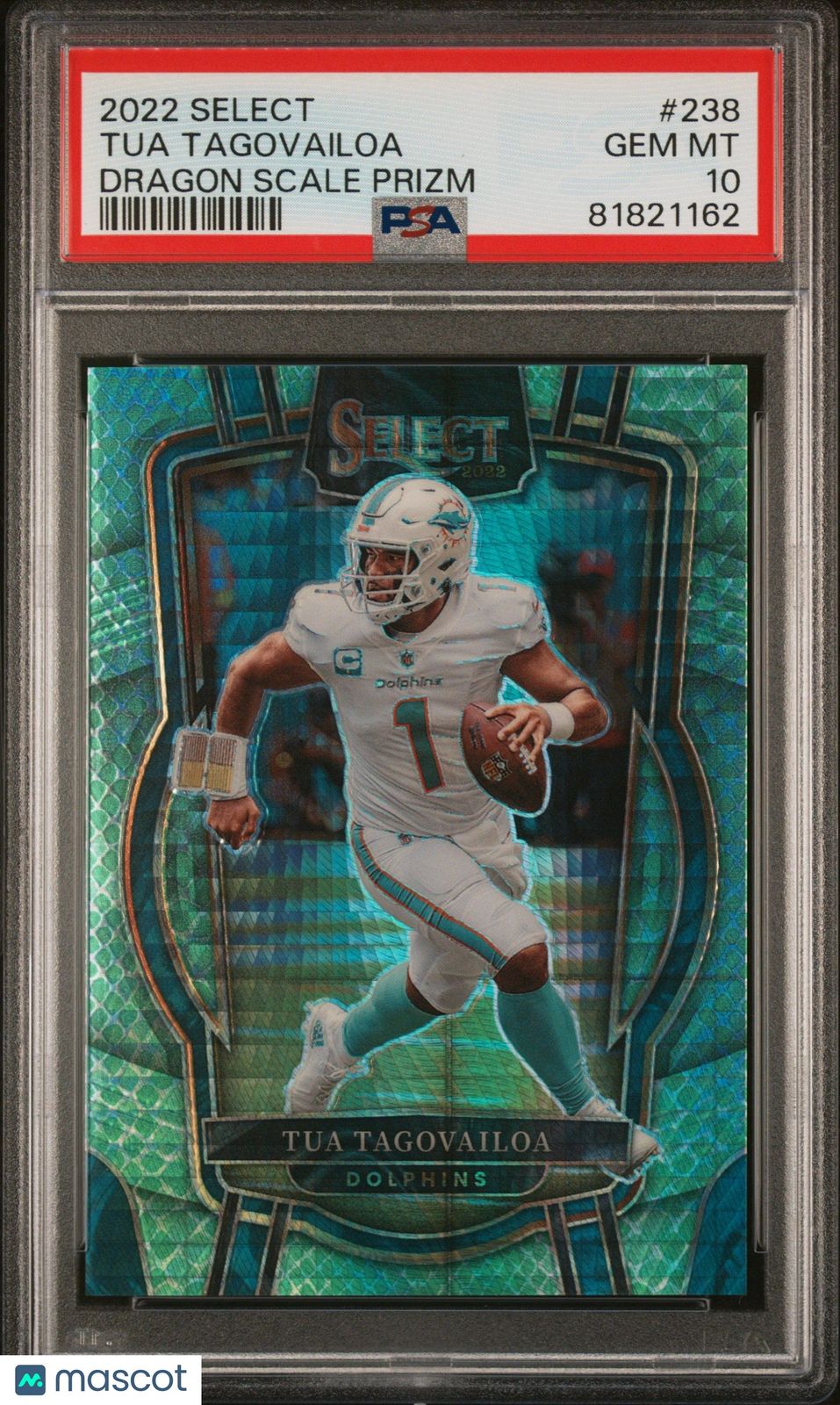 2022 Panini Select Tua Tagovailoa #238 PSA 10