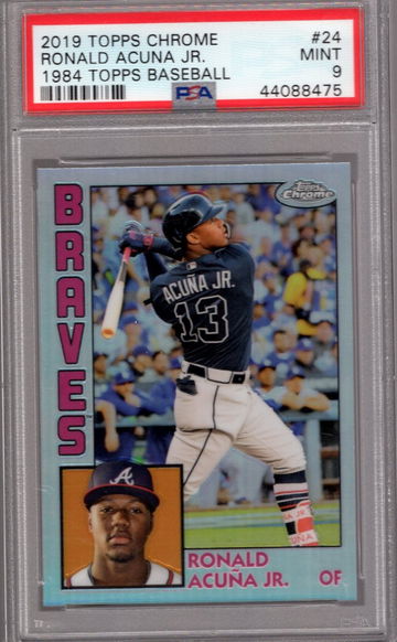 Ronald Acuna Jr 2019 Topps Chrome 1984