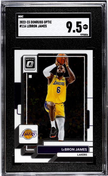 2022-23 Donruss Optic #116 Lebron James SGC 9.5