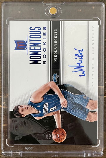 2012 Momentum Nikola Vucevic Momentous Rookies Auto /49! 🔥