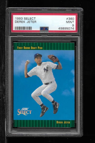 1993 SELECT DEREK JETER PSA 9