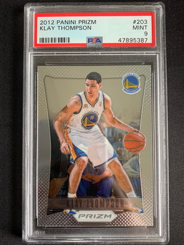 Klay Thompson 2012 Prizm PSA 9