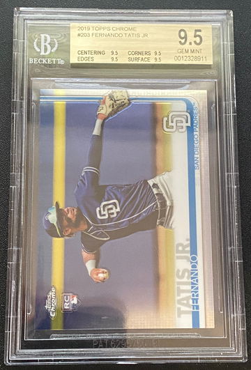 Fernando Tatis Jr. BGS 9.5 True Gem