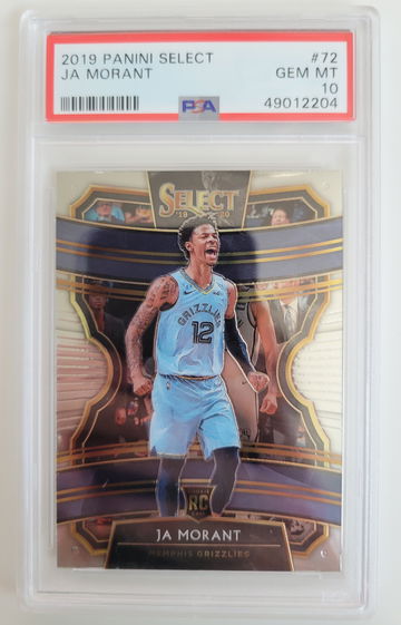 2019-20 Select Ja Morant RC Rookie PSA 10 #72
