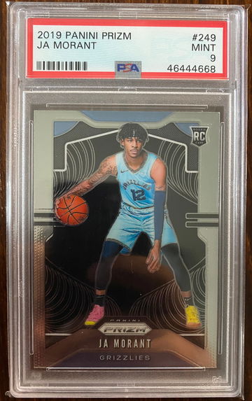 JA Morant Prizm Rookie RC PSA