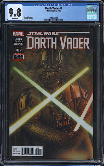 Darth Vader #5 CGC 9.8 WHITE Marvel 2015 1st Astarte Twins Karbin