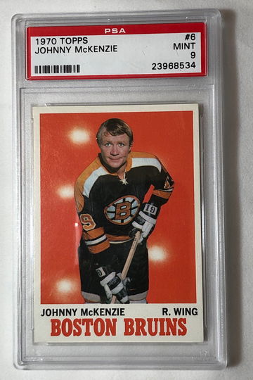1970 TOPPS #6 JOHNNY McKENZIE, MINT-9