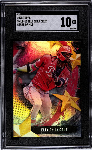 2025 Topps Stars of MLB Elly De La Cruz #SMLB-13 SGC 10