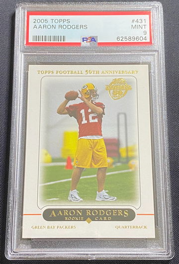 2005 Topps Aaron Rodgers #431 PSA 9 MINT