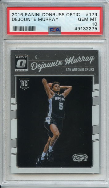Dejounte Murray Optic Rookie PSA 10 NEP