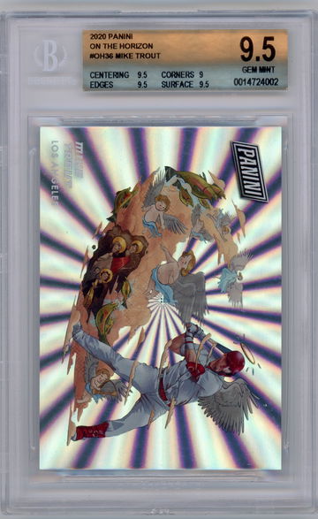 2020 Panini Mike Trout On the Horizon #OH36 BGS 9.5 GEM MINT Angels