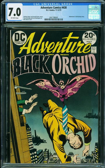 ADVENTURE COMICS #430, CGC 7.0 FVF