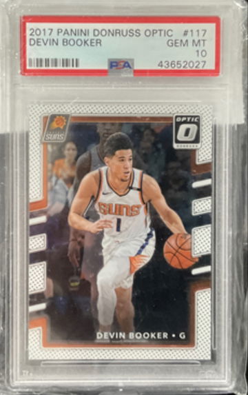 2017 Devin Booker Donruss Optic PSA 10