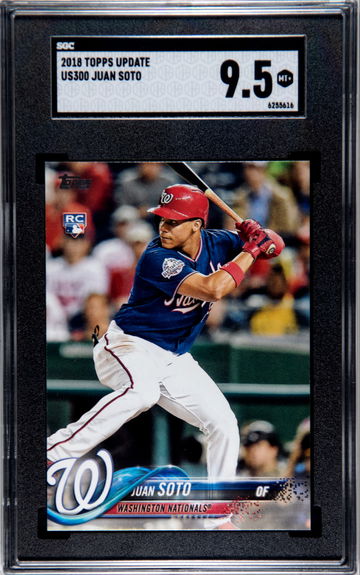 2018 Topps Update Juan Soto RC SGC 9.5